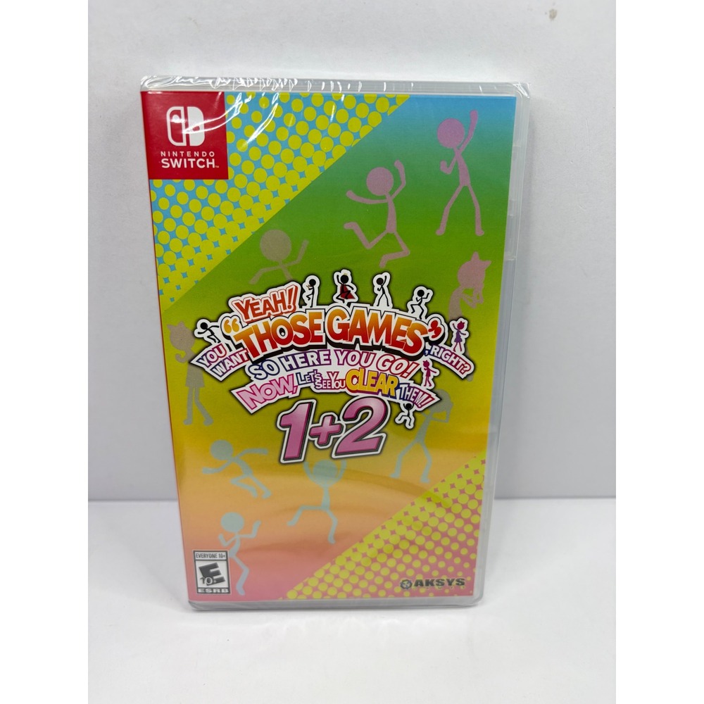 Aksys Games YEAH! YOU WANT THOSE GAMES RIGHT? 1+2 Nintendo Switch New Sealed